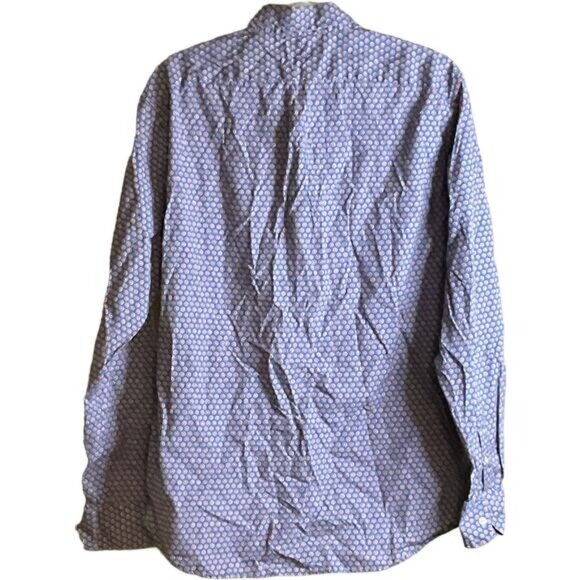 J.Crew Classic Men’s Large Long Sleeve Button Down Flower Shirt - Picture 7 of 10
